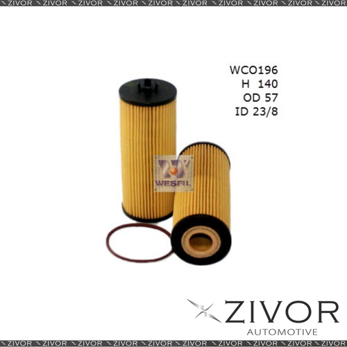COOPER Oil Filter For Mercedes Benz GL63 AMG 5.5L V8 04/13-on-WCO196 *By Zivor*