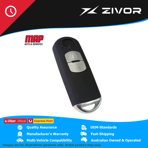 MAP-AU Remote Shell - 2 Button For MAZDA 6 GJ5FW, GJ1031 GJ, GL #KF268