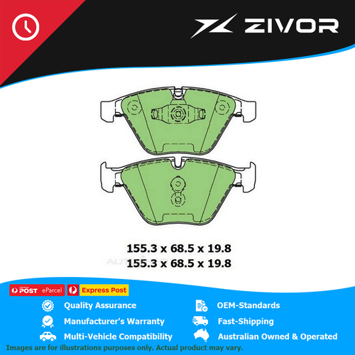 New PROTEX Brake Pads For BMW 320D TOURING LIFESTYLE E91 2.0L N47D20C #DB2194UP