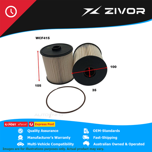 WESFIL Diesel Fuel Filter For RAM 1500 LONG HORN 1500 EXF 2013-2019 #WCF415