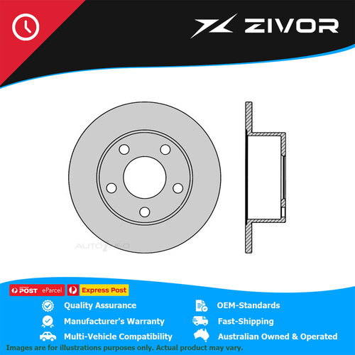 IBS Brake Disc Rotor - Rear For VOLKSWAGEN PASSAT 1.8 20V TURBO SPORT B5 BR810