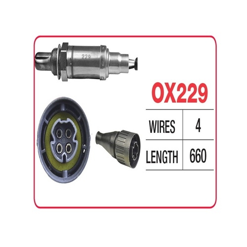 GOSS Oxygen Sensor For BMW 3 12/1986-6/1991 #OX229