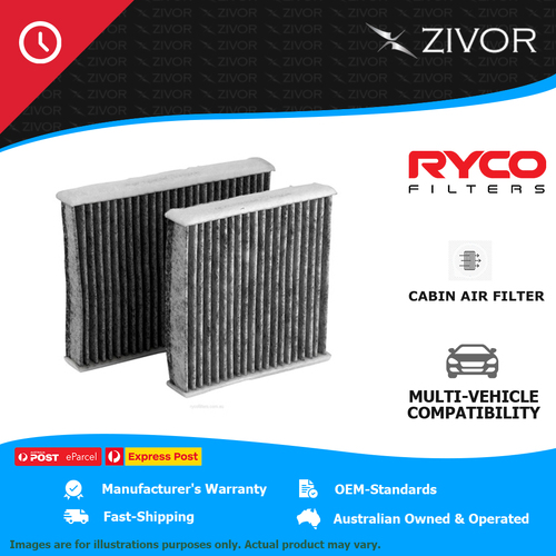 New RYCO Cabin Air Filter For CITROEN DS DS3 VTI 1.2L EB2F (HMZ) RCA213C