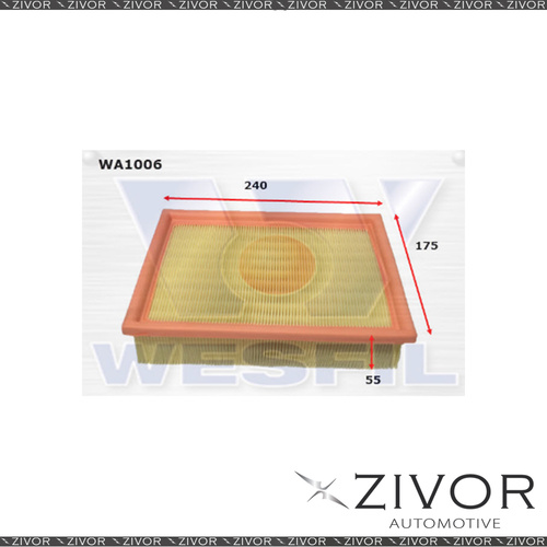 Wesfil Air Filter For BMW Z3 2.8L 04/97-07/00 - WA1006  *By Zivor*