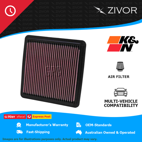 New K&N Air Filter Panel For SUBARU IMPREZA G4 GJ/GP 2.0L FB20 #33-2304