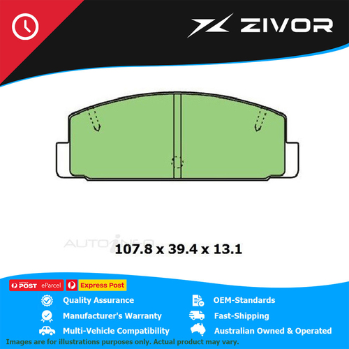 New PROTEX Brake Pad-Blue For MAZDA FAMILIA WAGON BJ 1998-2004 #DB417B