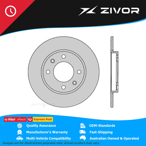 New IBS Brake Disc Rotor - Rear For PEUGEOT 306 SR, XR N5 1997-1999 #BR276