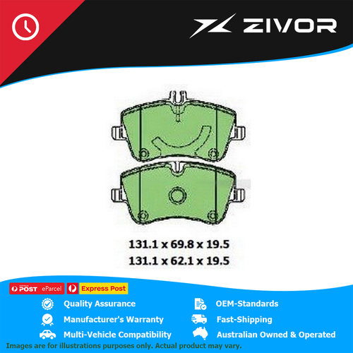 PROTEX Brake Pads For MERCEDES BENZ C180 KOMPRESSOR S203 1.8L M271.946 #DB1921UP