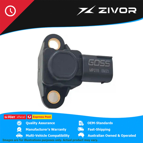 GOSS Map Sensor For MERCEDES-BENZ SLK 200 Kompressor 170.444 R170 #MP278