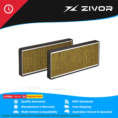 New RYCO Cabin Air Filter For WESTERN STAR 4800FX. 12.8L DD13 #RCA455M