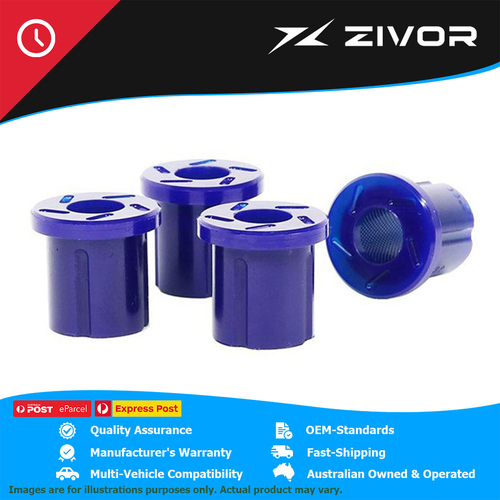 New SUPERPRO Leaf Spring Bush Kit - Rear For MITSUBISHI TRITON GLX NL SPF4632K