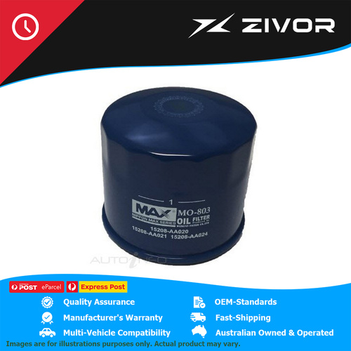 NIPPON MAX Oil Filter For SUBARU PRINT HX-20CS GC, G10 2.0L EJ20E #WZ495NM