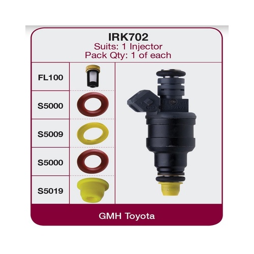 GOSS Injector Repair Kit For HYUNDAI LANTRA G4GM Wagon 7/1996-10/2000 #IRK702
