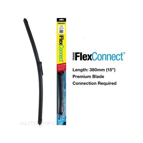TRIDON Flexconnect Blade 380mm For KIA RIO JB 1.5L D4FA 2010-2012 #TFC15