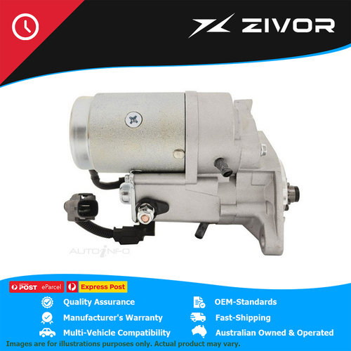 JAS Starter Motor For TOYOTA HIACE LWB KDH200R 2KDFTV 2005-2006 #SNJ250