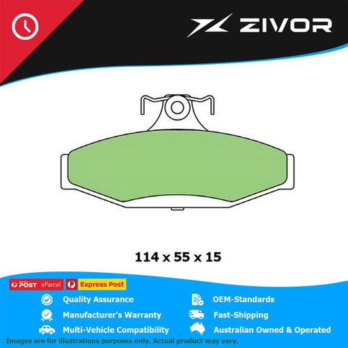 New PROTEX Brake Pads For FORD FALCON RTV BA 5.4L BARRA 220 #DB1376UP