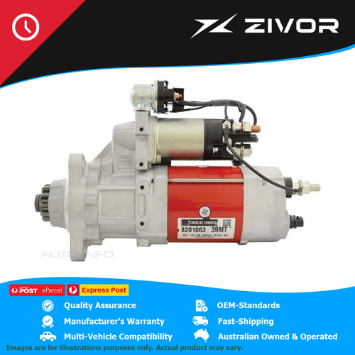 DELCO REMY Starter Motor For MACK VISION 12.0L EA7 2003-2007 #SND1063GQ