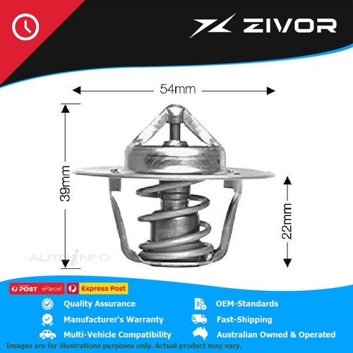 DAYCO Thermostat For FORD FAIRMONT XP 2.8L 4D Wagon 170 1965-1966 #DT14E