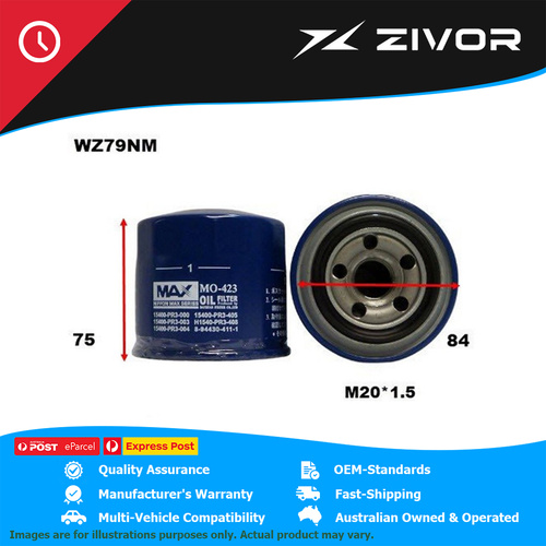 NIPPON MAX Oil Filter For KIA RIO S, SPORTS JB 1.4L G4EE 2009-2011 #WZ79NM