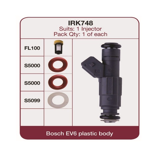 GOSS Injector Repair Kit For HSV CLUBSPORT LS1 Sedan 7/1999-10/2000 #IRK748