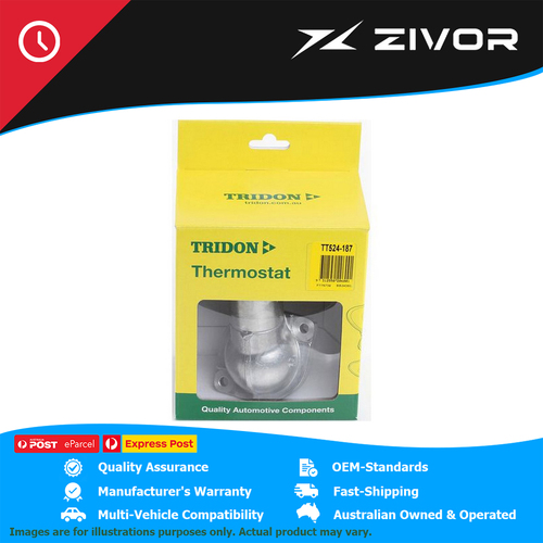 TRIDON Thermostat & Housing - 86°C For HOLDEN CAPRICE WH SERIES 1 TT524-187