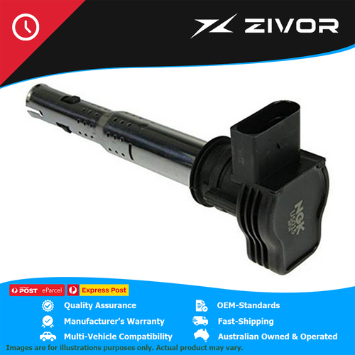 New Genuine NGK Spark Plugs Ignition Coil For Audi R8 42 #U5015