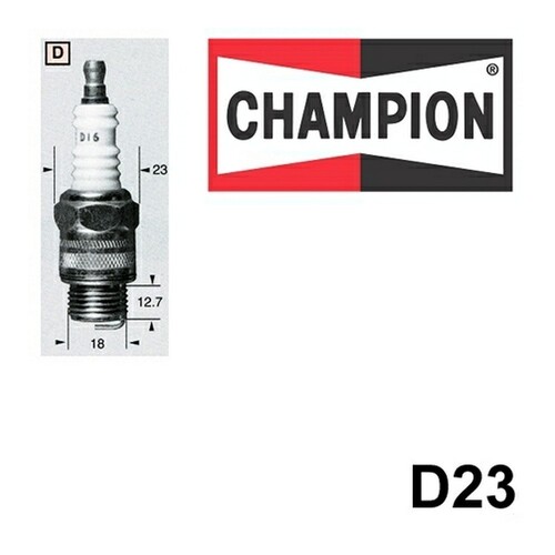 4x New CHAMPION Performance Driven Quality Industrial Spark Plug #D23