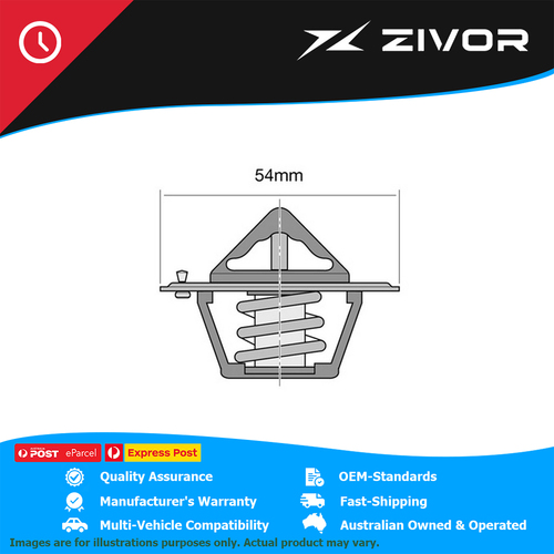 New TRIDON Thermostat 54mm - 89°C For FORD CORTINA MK1 #TT1-192