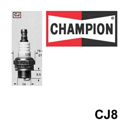 2x New CHAMPION Performance Driven Quality Small Engine Spark Plug #CJ8