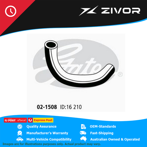 New Genuine GATES Heater/Coolant Hose For Mazda Bravo BT-50 #02-1508
