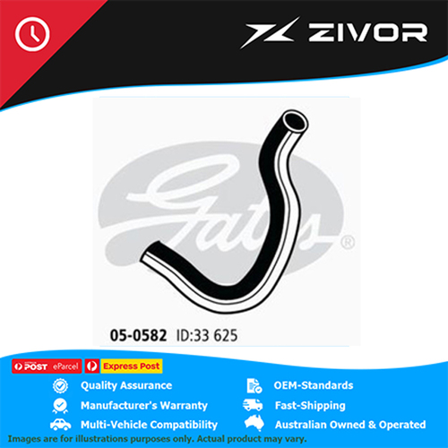 New Genuine GATES Radiator Hose Lower For Mitsubishi L200 #05-0582