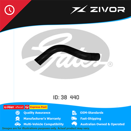 New Genuine GATES Radiator Hose Upper For Toyota Landcruiser HJ75R #05-0670