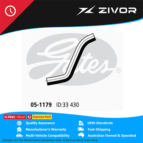New Genuine GATES Radiator Hose Lower For Holden Barina SB #05-1179