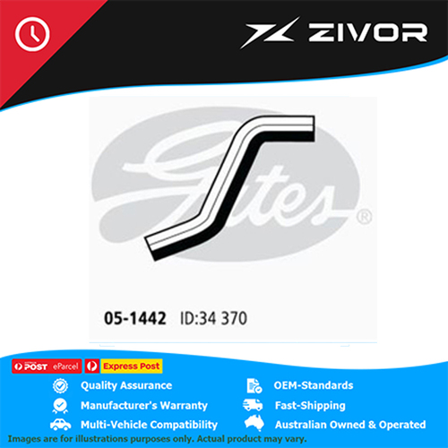 New Genuine GATES Radiator Hose Upper For Hyundai Sonata #05-1442