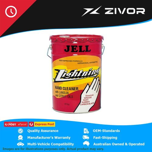 New Genuine LIGHTNING Jell Citrus Hand Cleaner 19Kg #052J