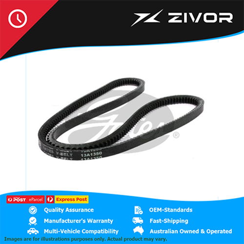 New Genuine GATES Drive Belt Air Conditioner For Volvo 240 242 244 245 #13A1350