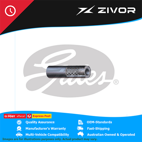 New Genuine GATES Brake Vacuum Hose 8.7mm - Per Meter #27230