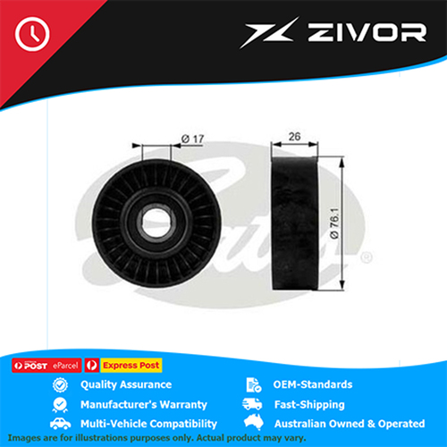 GATES Drive Belt Tensioner Assembly For Volvo 850 960 C70 S70 V40 V70 #38015