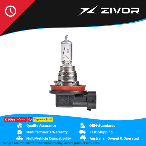 New Genuine NARVA H16 Halogen Globe 12V 19W Standard - 1 Pce #48098