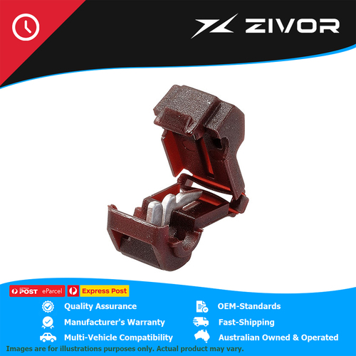 New NARVA Electrical Crimp Terminal Ezy-Tap Brown Insulated 8 Pce #56014BL