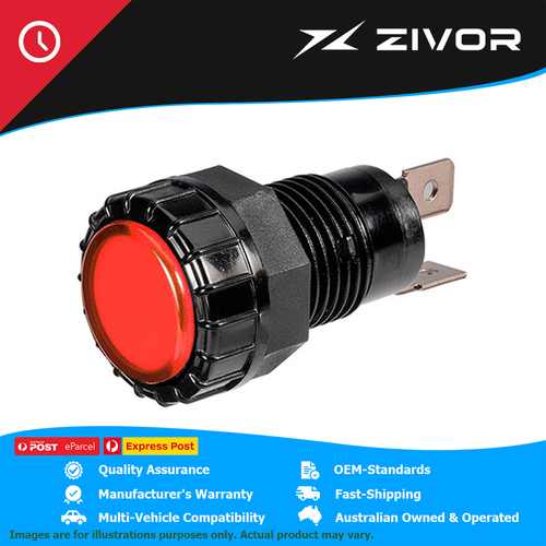 New Genuine NARVA 24V Pilot Light LED Red Blade Terminals #62069BL