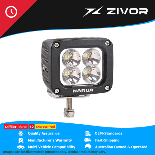 New Genuine NARVA 79 x 79 x 75mm Rectangle LED Work Lamp - 9V-36V #72360