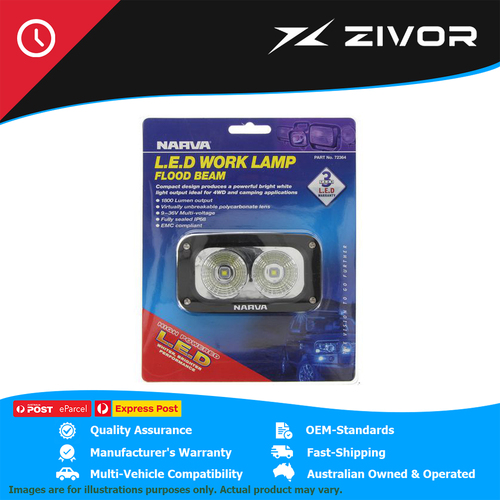 New Genuine NARVA Rectangle LED Light Bar 9V-36V 1800 Lumens #72364