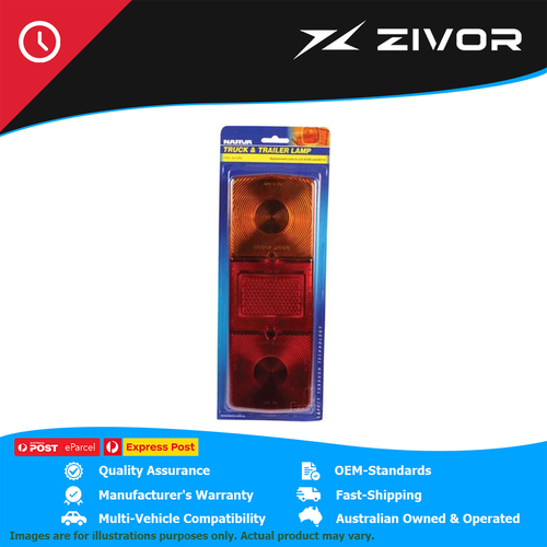 New Genuine NARVA Stop/Tail/Indicator Lamp Lens To Suit 85700, 85710 #85705BL