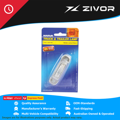 New Genuine NARVA Front Marker Light Clear Incandescent #85874BL