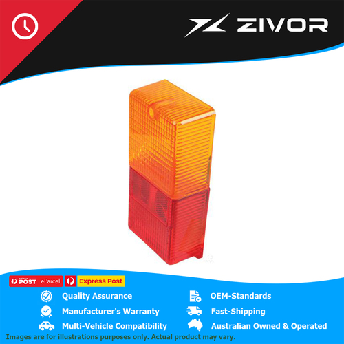 New Genuine NARVA Red/Amber Lamp Lens To Suit 86470 #86475