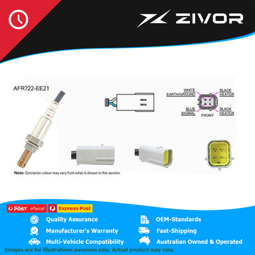 New NTK Oxygen Sensor 4 Wire 415mm Cable For Nissan 350Z Z33 #AFR722-EE21