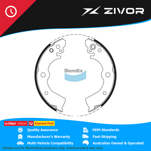 New BENDIX OD 180mm Brake Shoe - Rear For NISSAN PULSAR N15 #BS1697