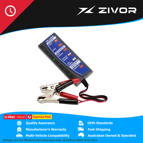 New Genuine PROJECTA Electronic 12V Battery & Alternator Tester #BT100