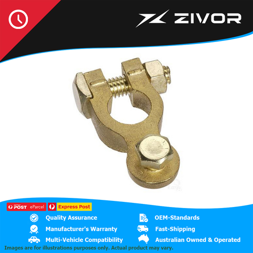New Genuine PROJECTA Brass  Battery Terminal Bolt On Negative #BT142-N10